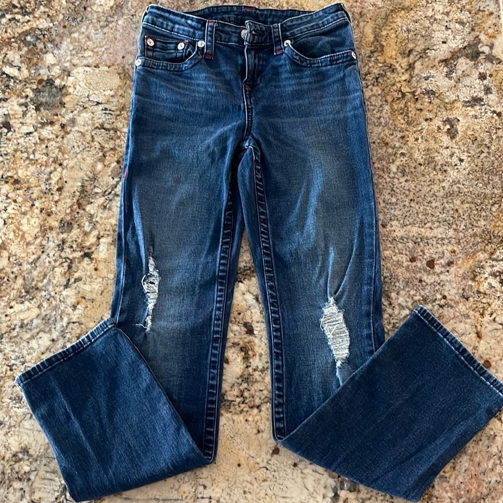Awesome True Religion Boys Size 12 Jeans 👖